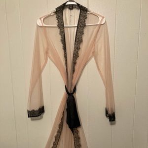 Victorias Secret Lace Robe 
Size XS! Never worn!